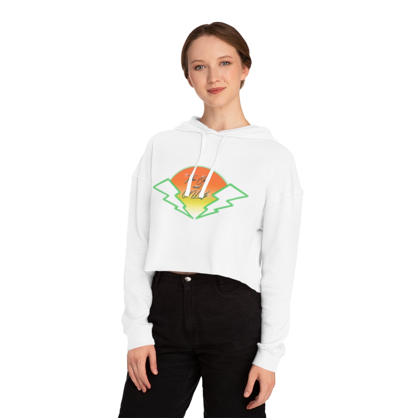 The One and ONLY Retro Cropped Hoodie