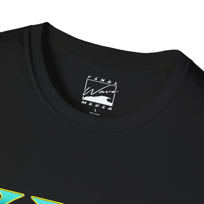 KISS the Homies Teal/Gold/Pink Unisex T-Shirt