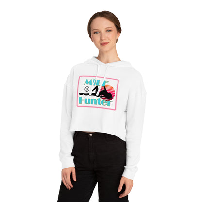 MILF Hunter Cropped Hoodie